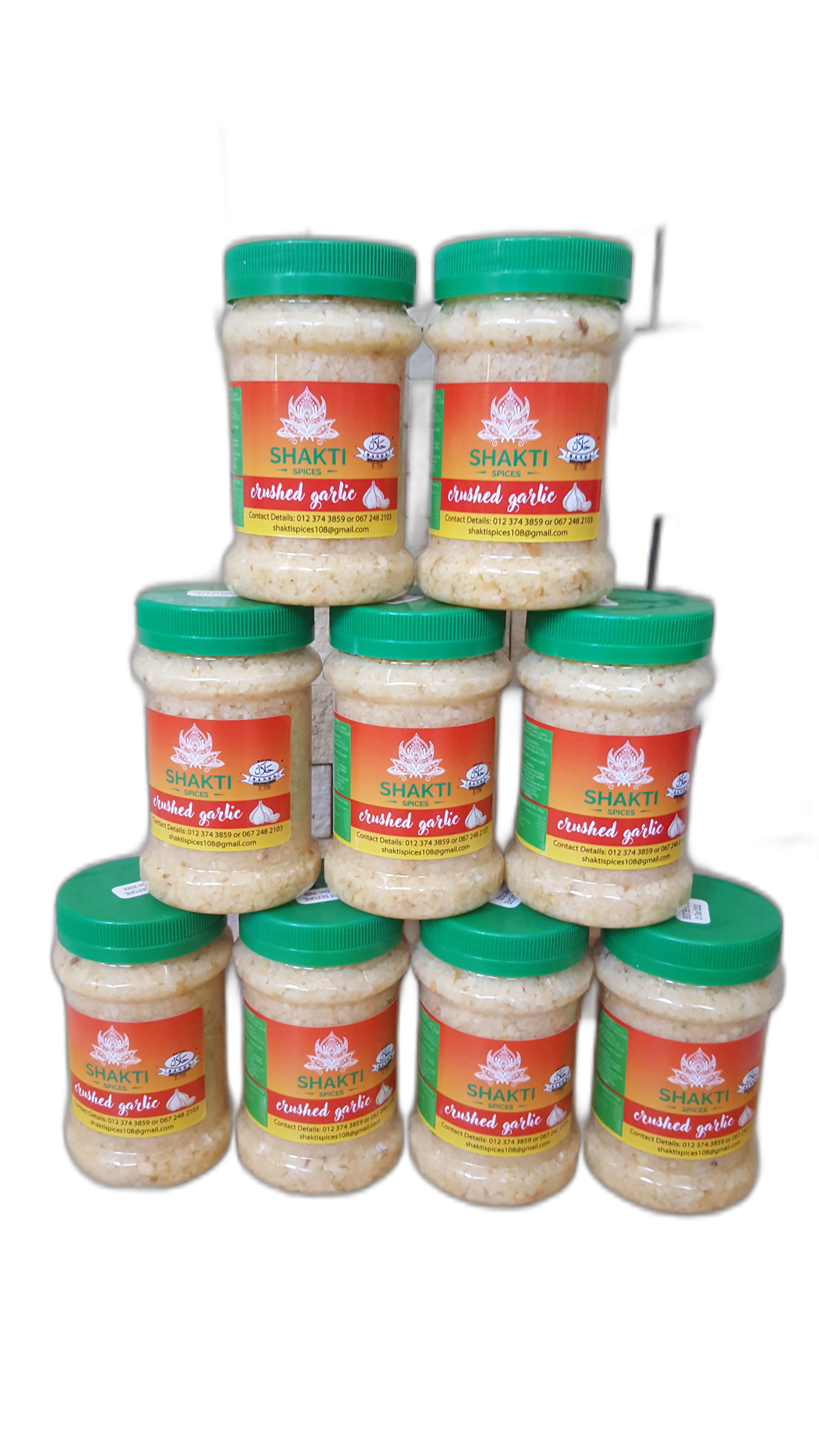 Crushed Garlic 320g Shakti Spices